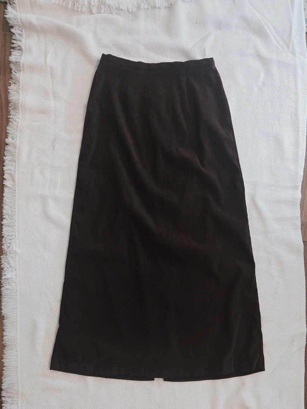 Classic Dark Brown Women's Skirt